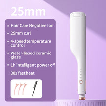 Hair Curler Wave Iron 25mm Large Volume Wave Short Hair Fluffy Hair Lasting Styling Lazy Egg Roll Head Crimper Curl Iron